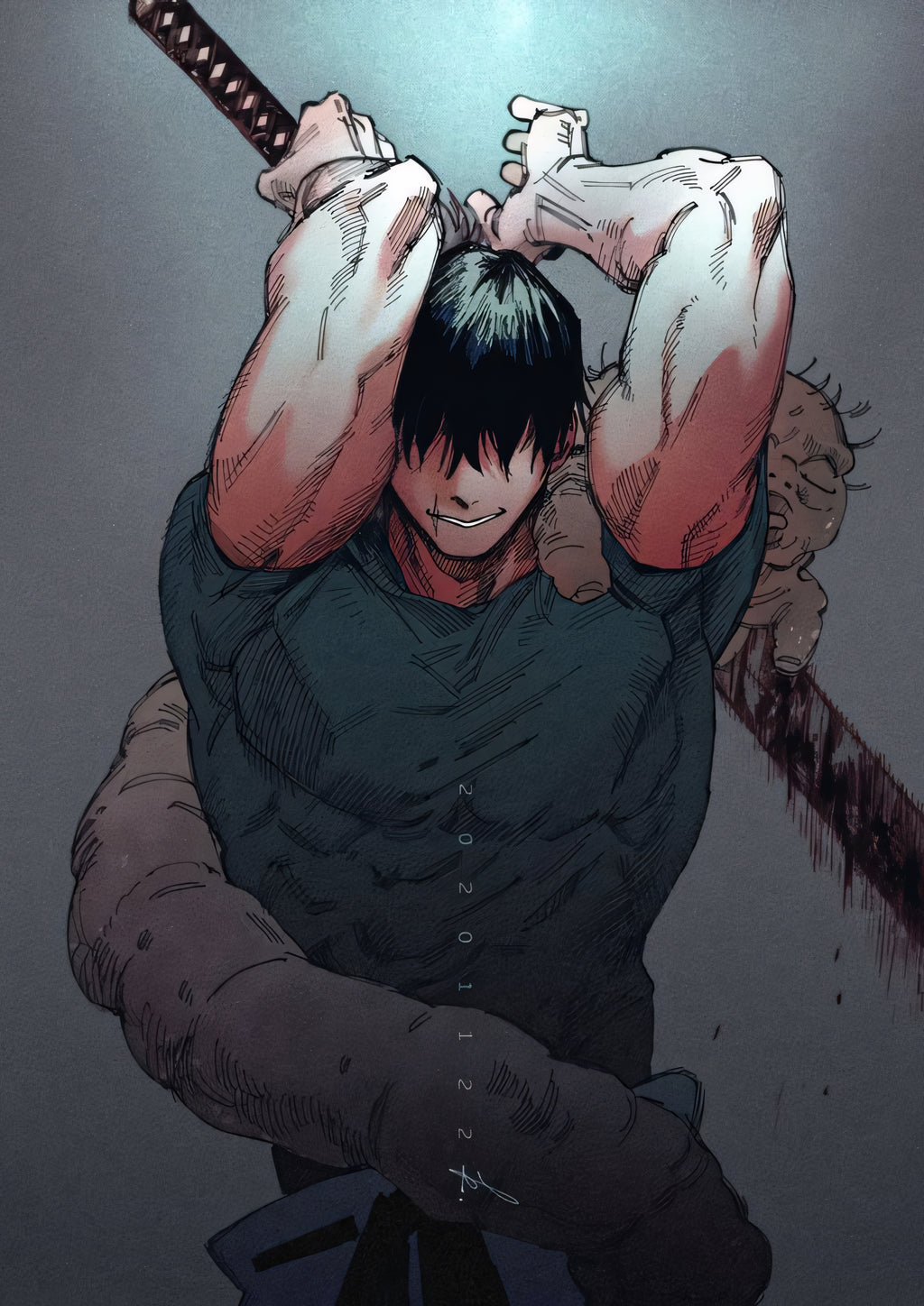 Toji Fushiguro Jujutsu Kaisen Anime Poster