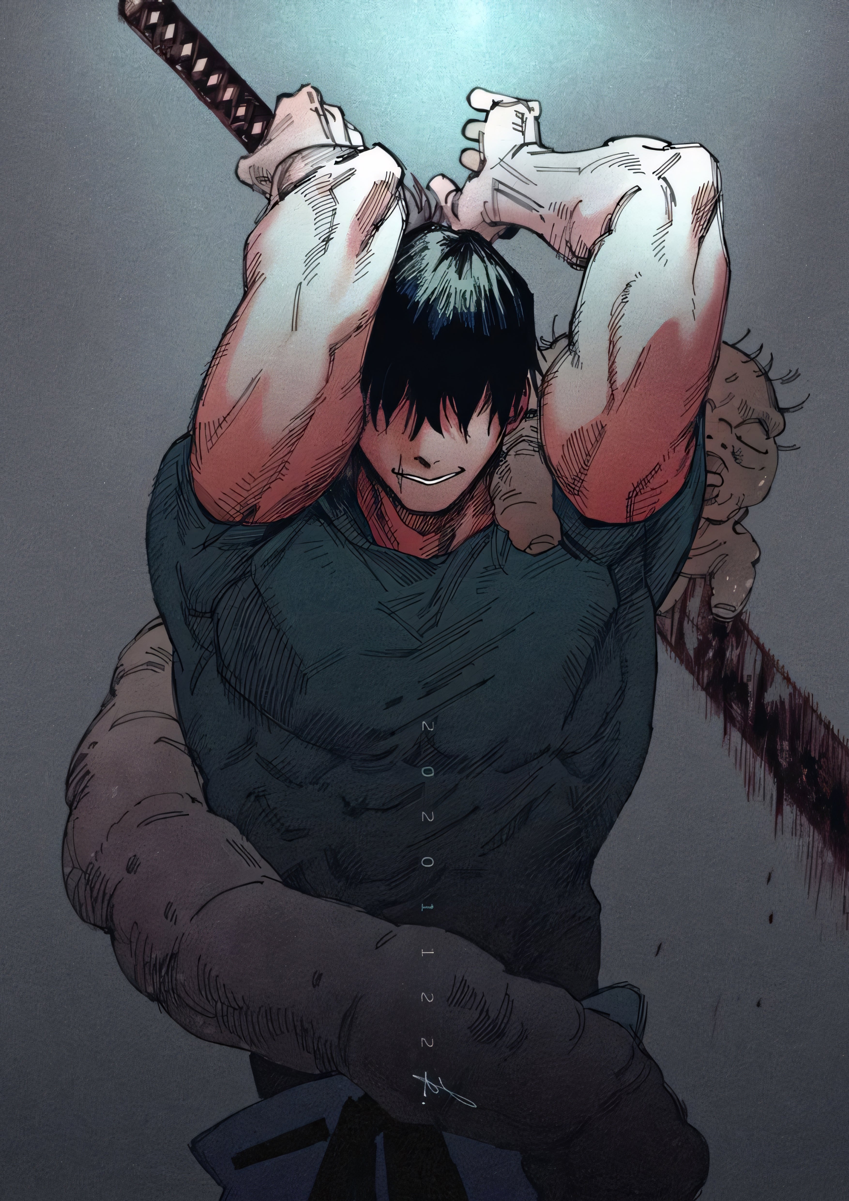 Toji Fushiguro Jujutsu Kaisen Anime Poster