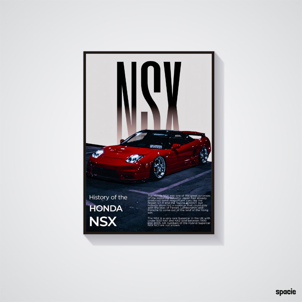 Honda NSX - JDM Car Poster