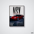 Honda NSX - JDM Car Poster