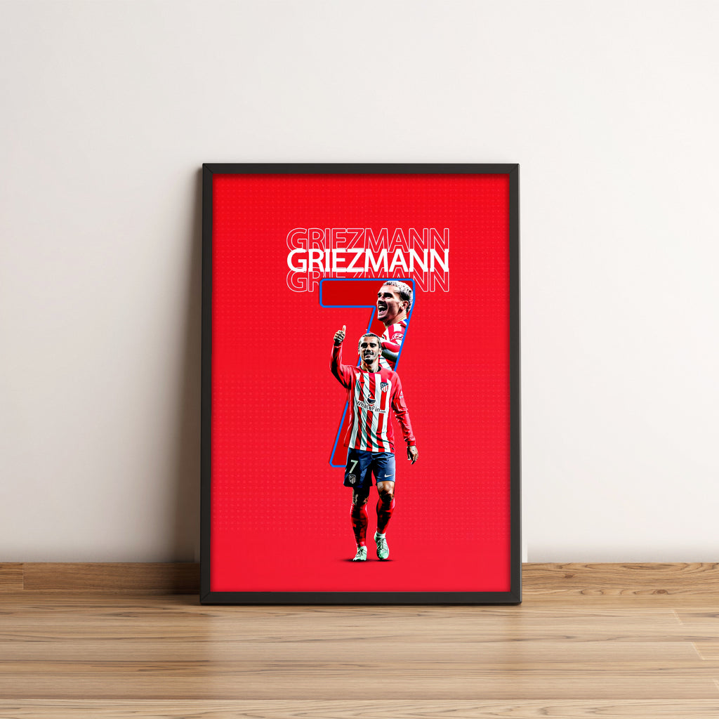 Antoine Griezmann Poster - Football Poster