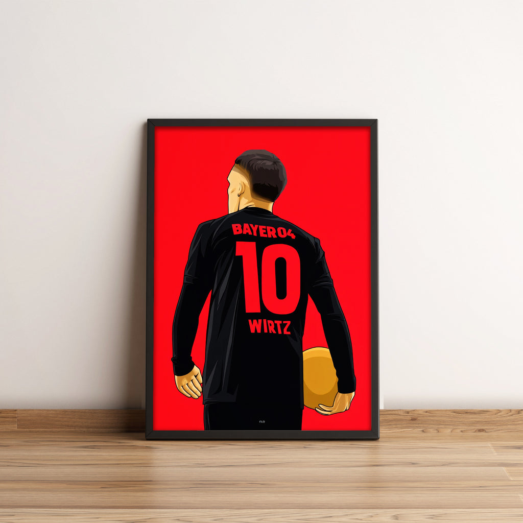 Florian Wirtz Poster - Football Poster