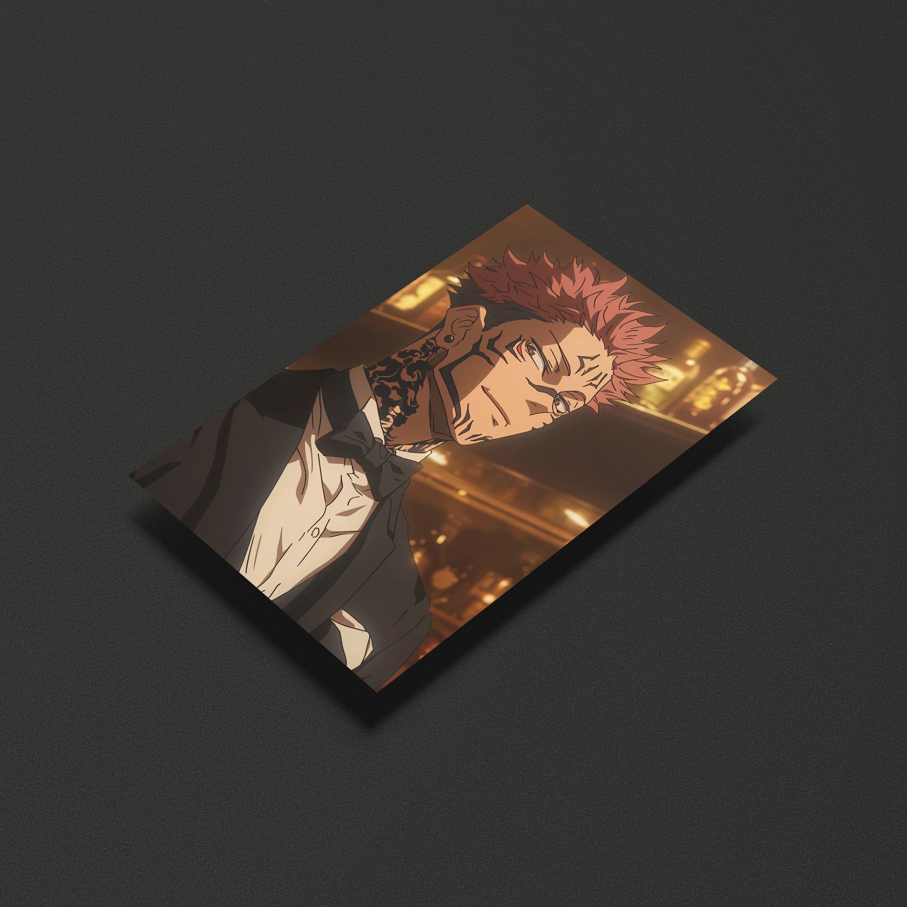 Sukuna Jujutsu Kaisen Anime Poster