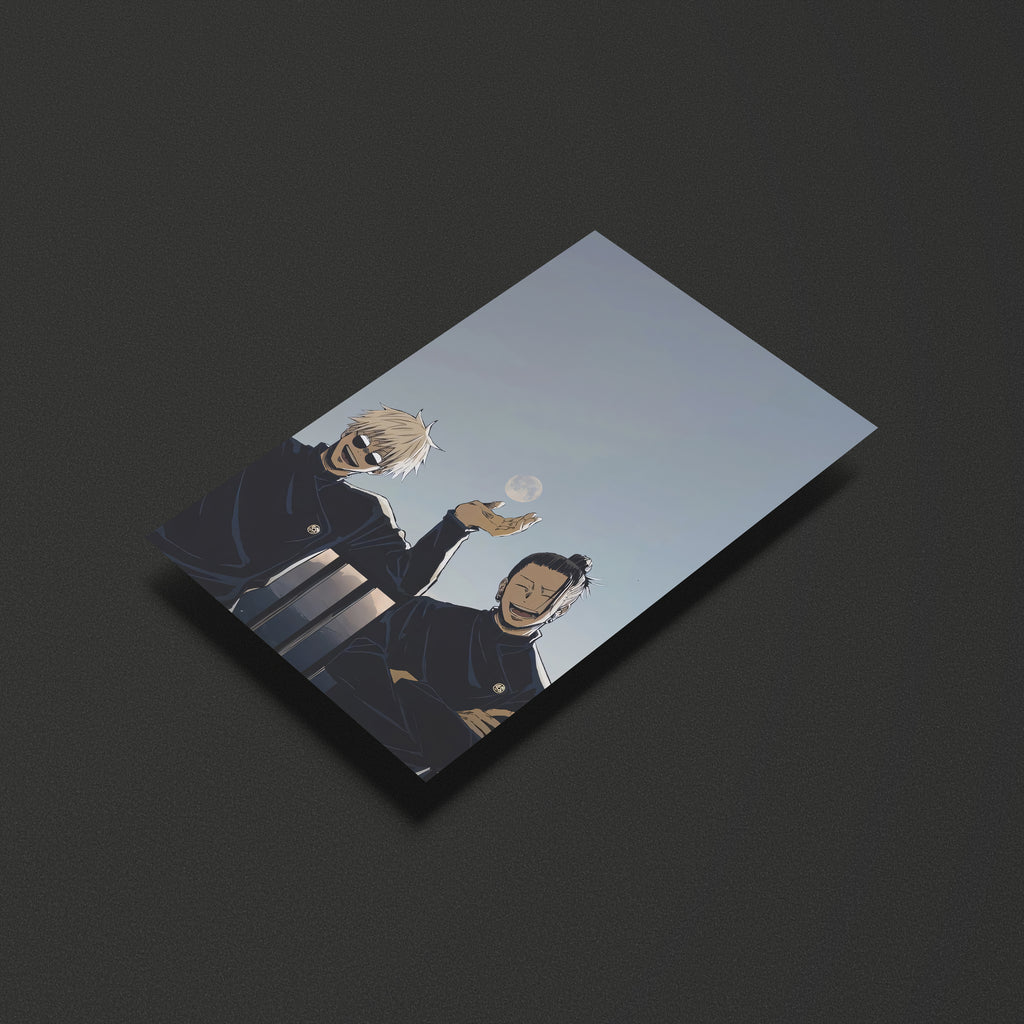 Gojo and Geto Jujutsu Kaisen Poster 01