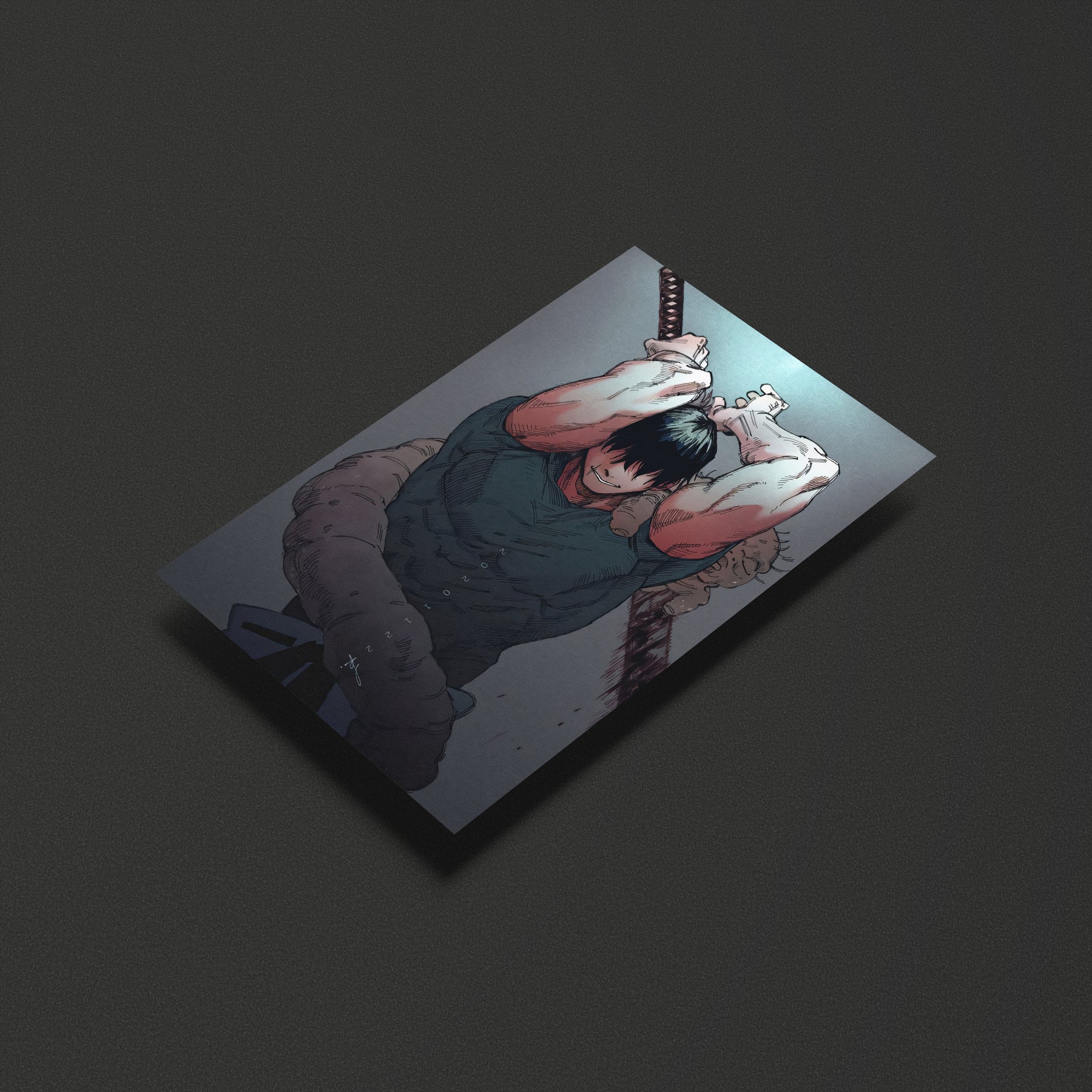 Toji Fushiguro Jujutsu Kaisen Anime Poster