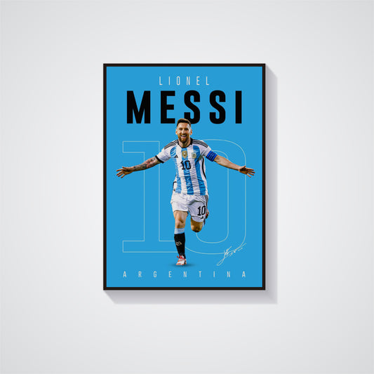 Lionel Messi Poster - Football Poster