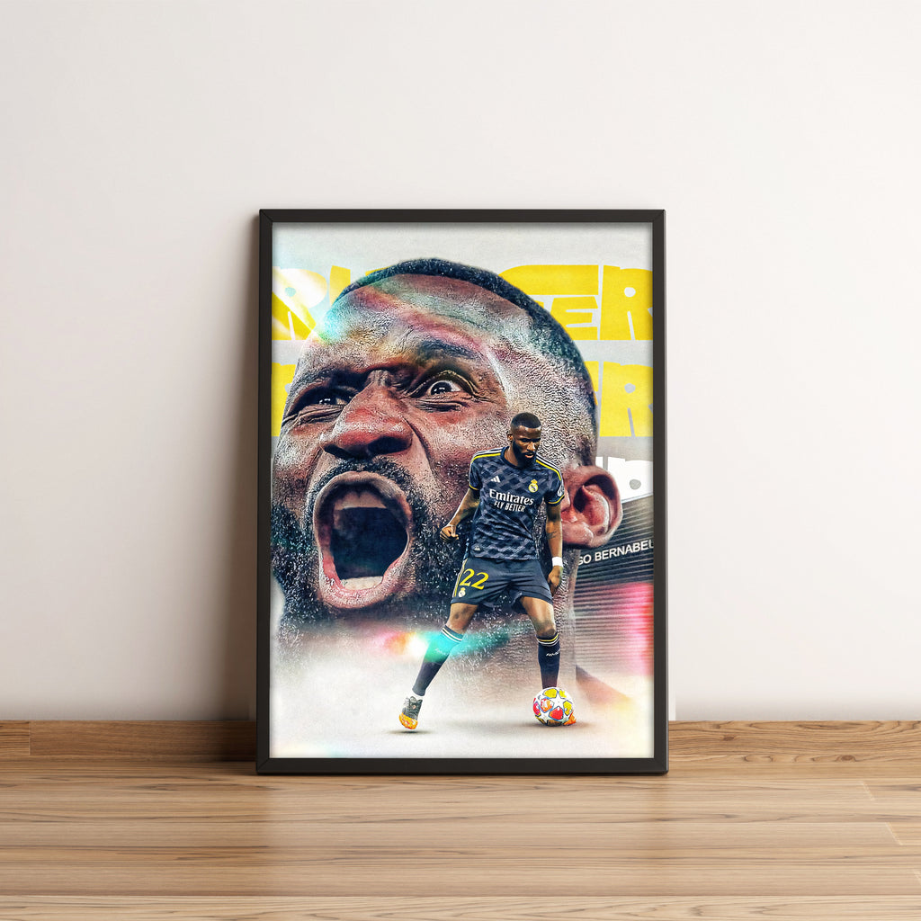 Antonio Rudiger Poster - Football Poster