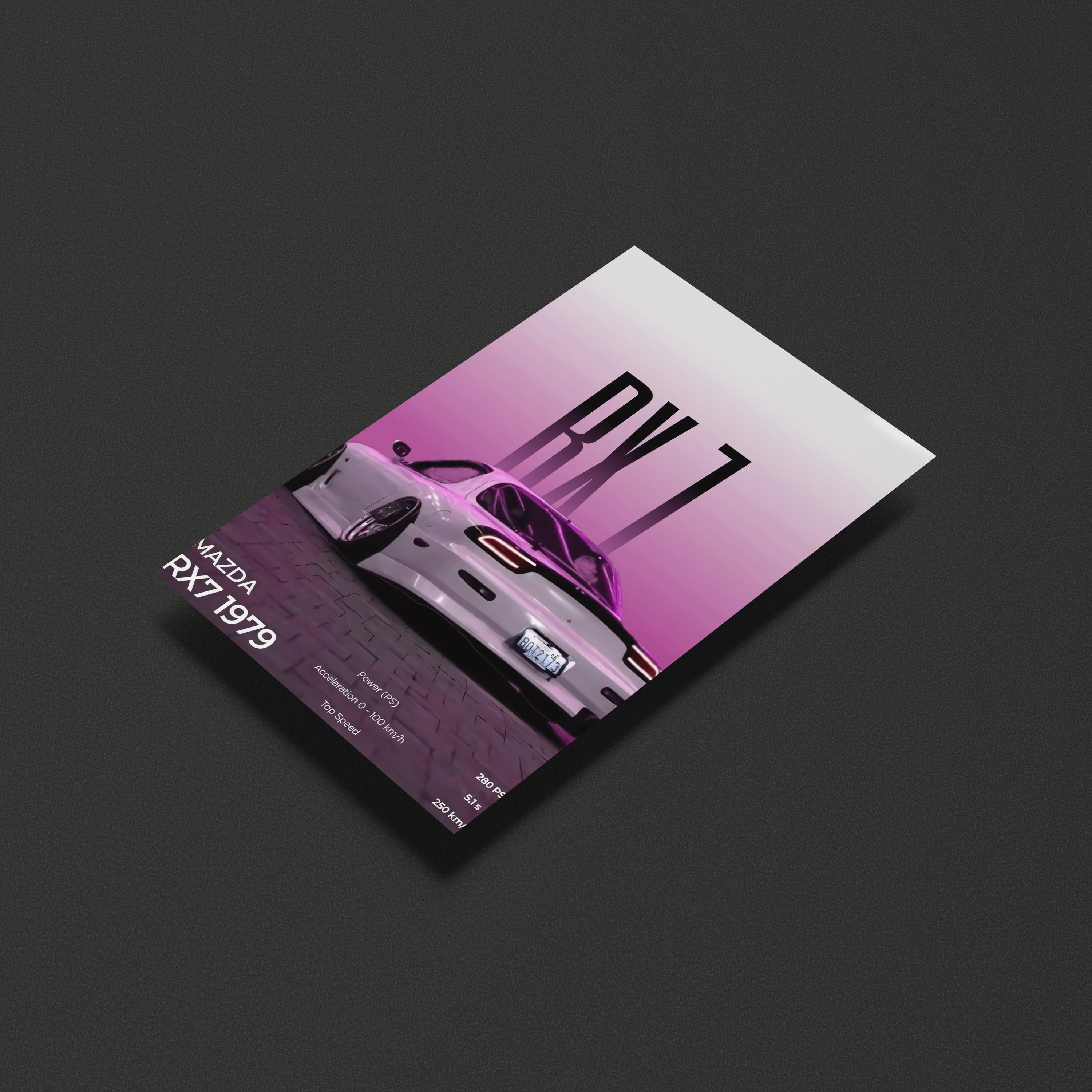 Mazda RX-7 Poster