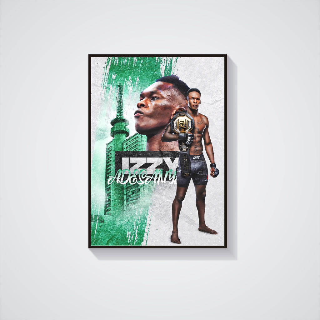 Israel Adesanya UFC Poster 01