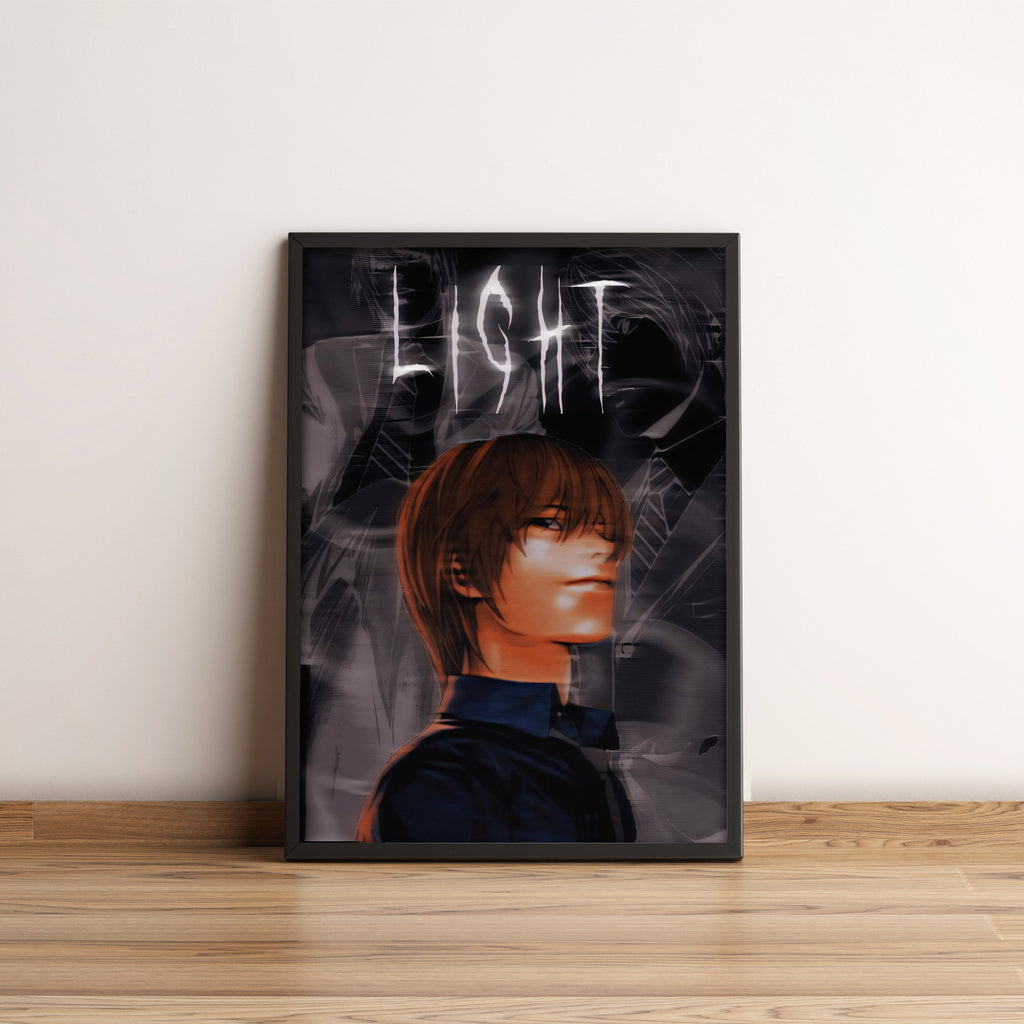 Light Yagami - Death Note - Anime Poster
