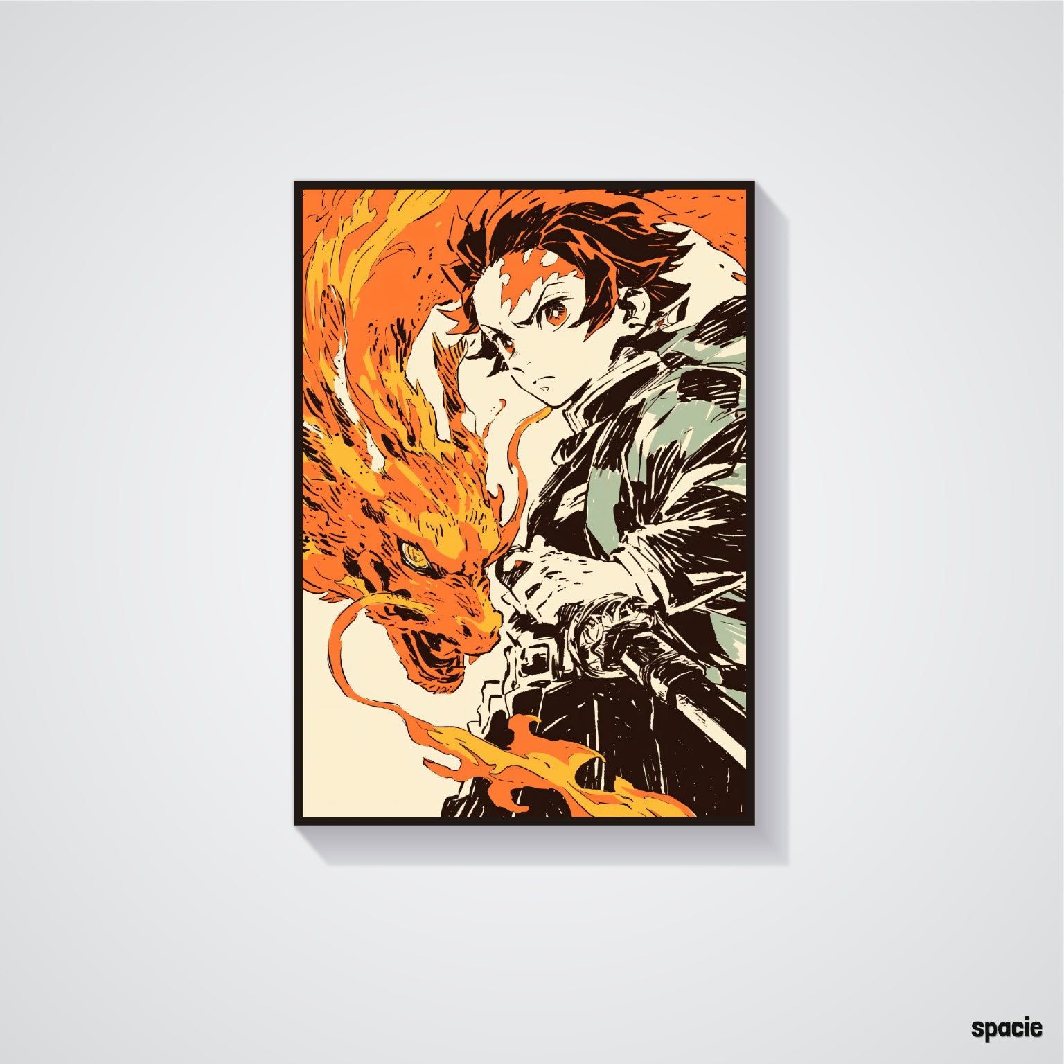 Tanjiro Kamado - Demon Slayer - Anime Poster
