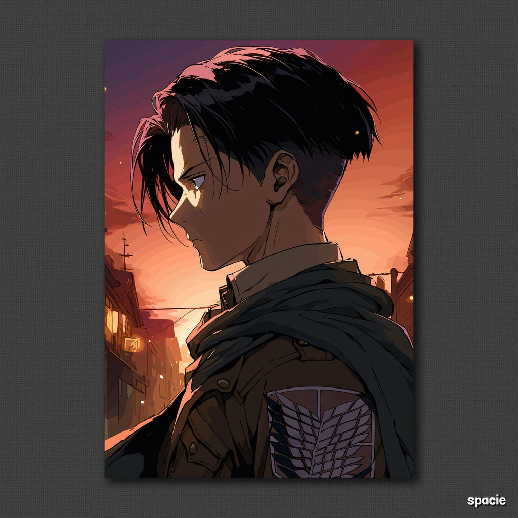 Levi Ackerman - Anime Poster