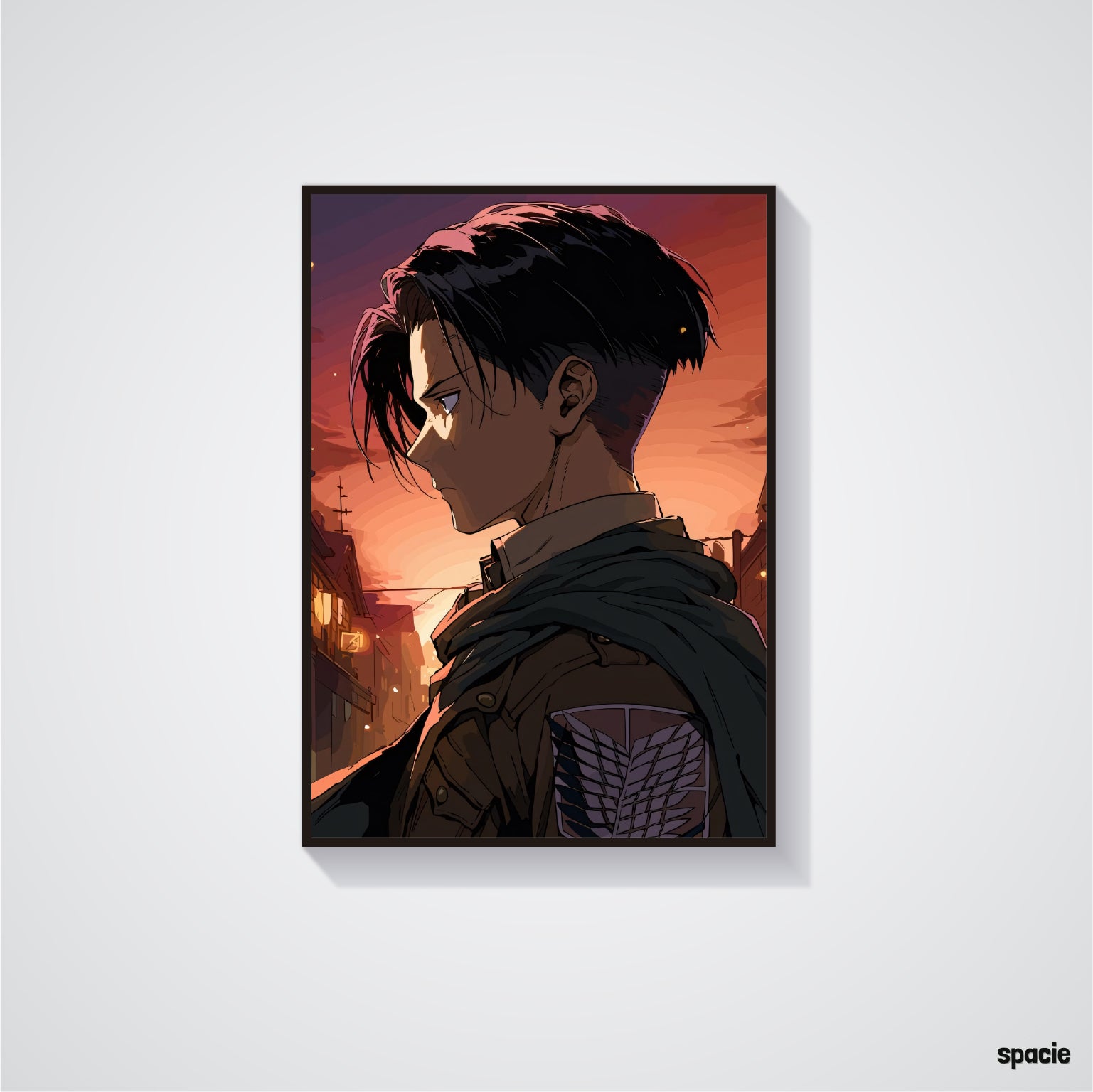 Levi Ackerman - Anime Poster
