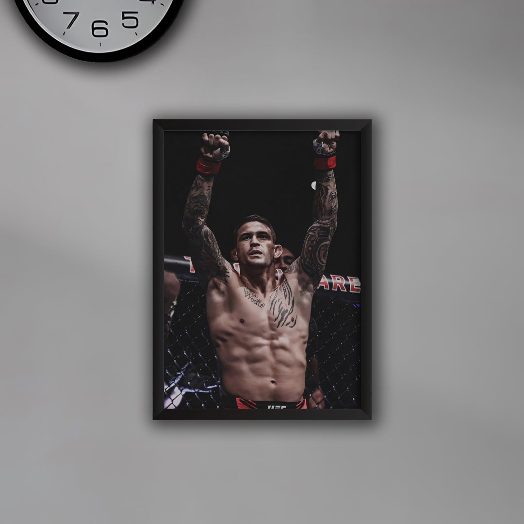 Dustin Poirier UFC Fighter Poster