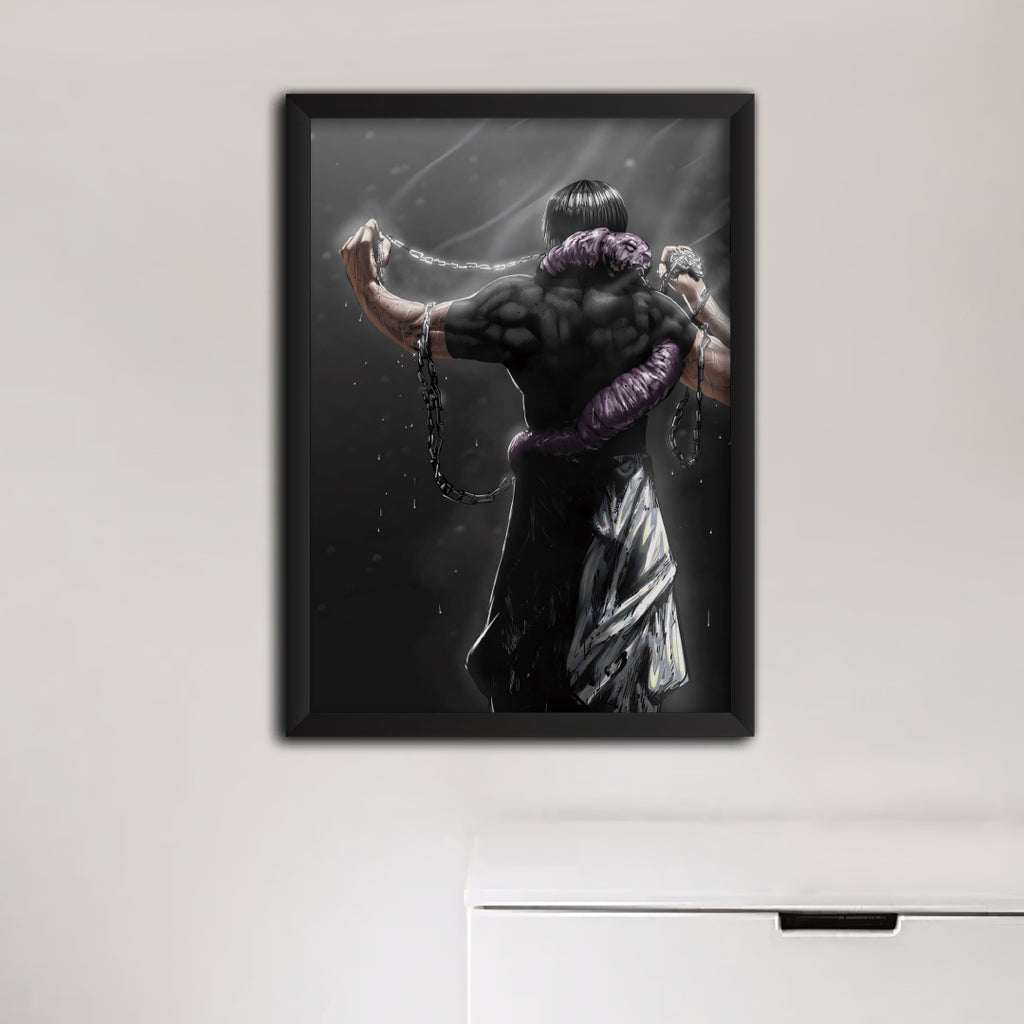Toji Fushiguro Jujutsu Kaisen Anime Poster