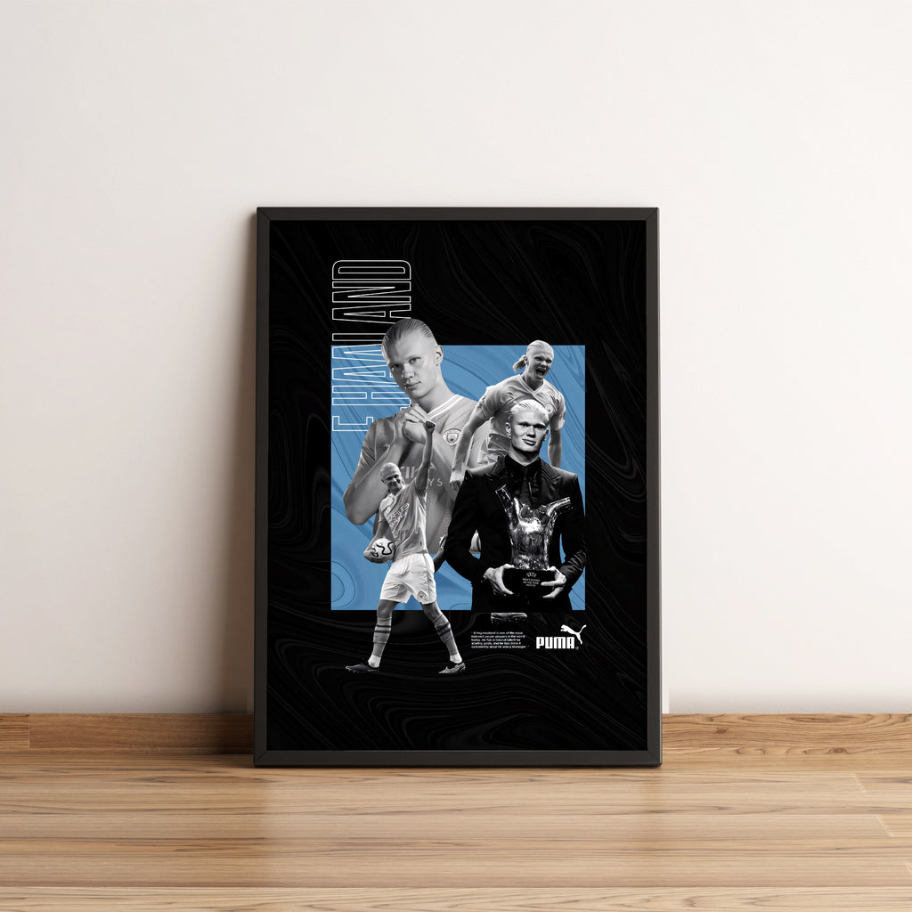 Erling Haaland Poster - Football Poster