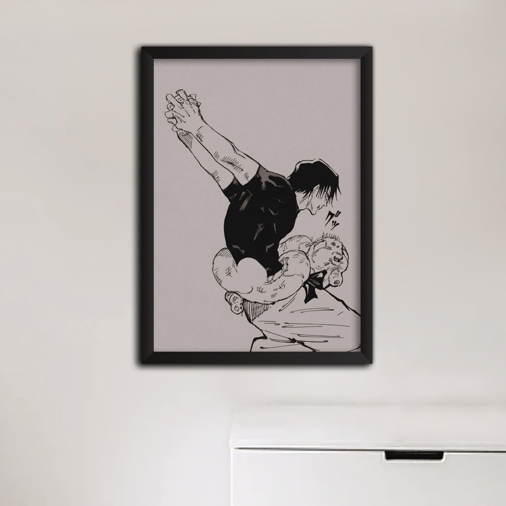 Toji Fushiguro Jujutsu Kaisen Anime Poster