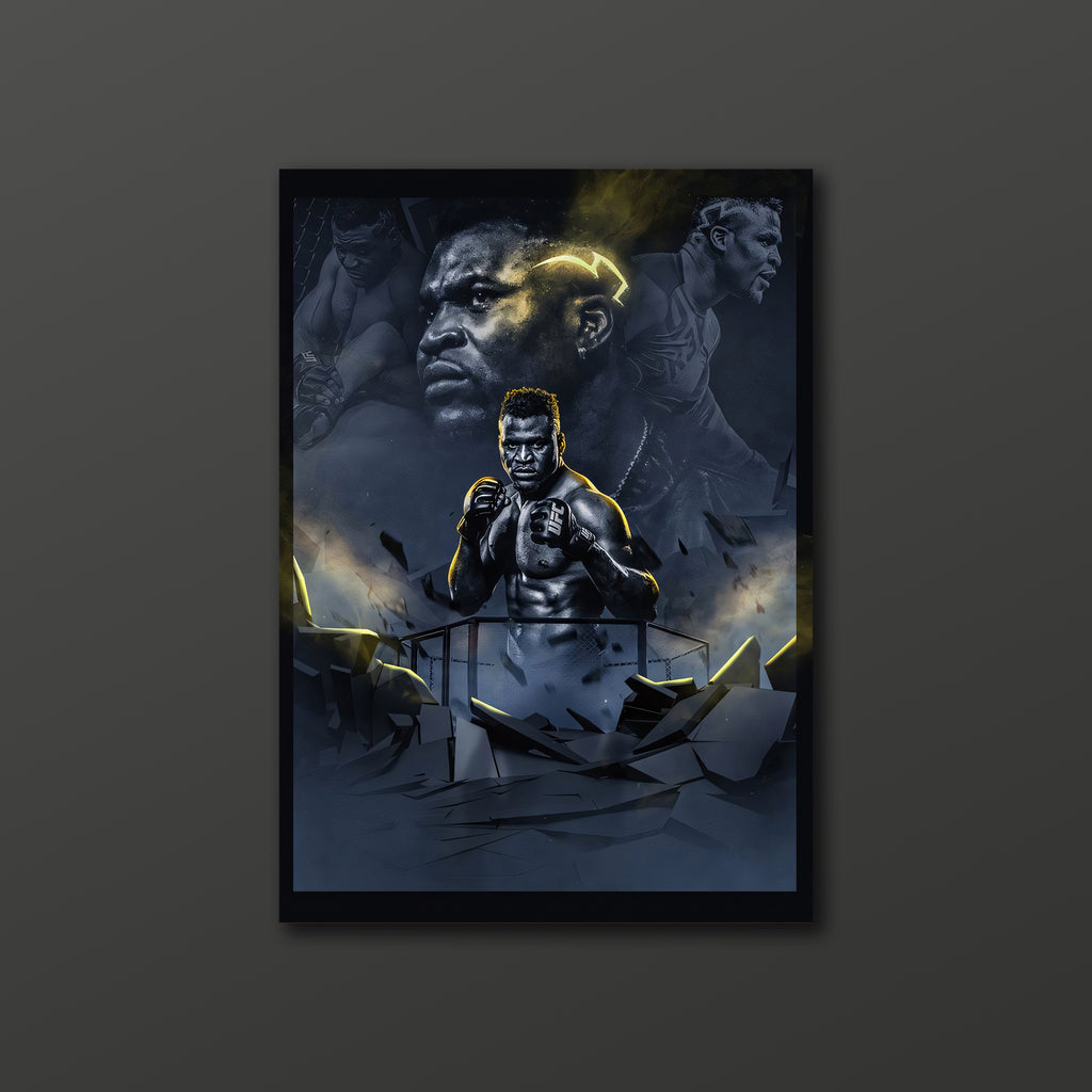 Francis Ngannou Poster