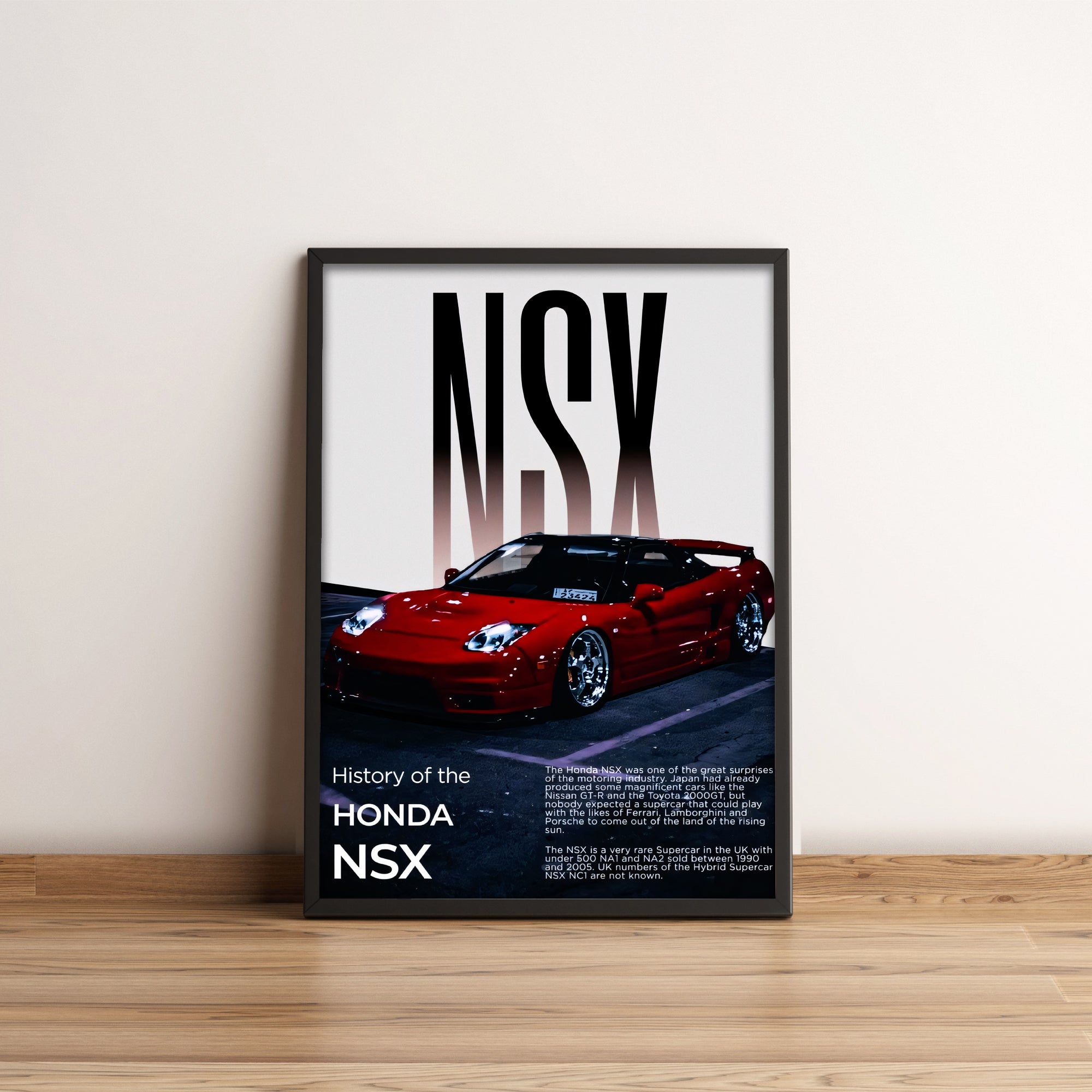 Honda NSX - JDM Car Poster