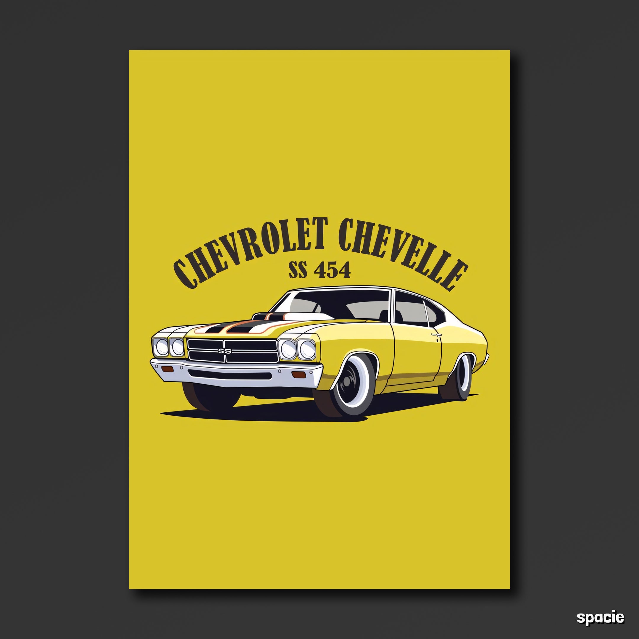 Chevrolet Chevelle SS - Muscle Car Poster