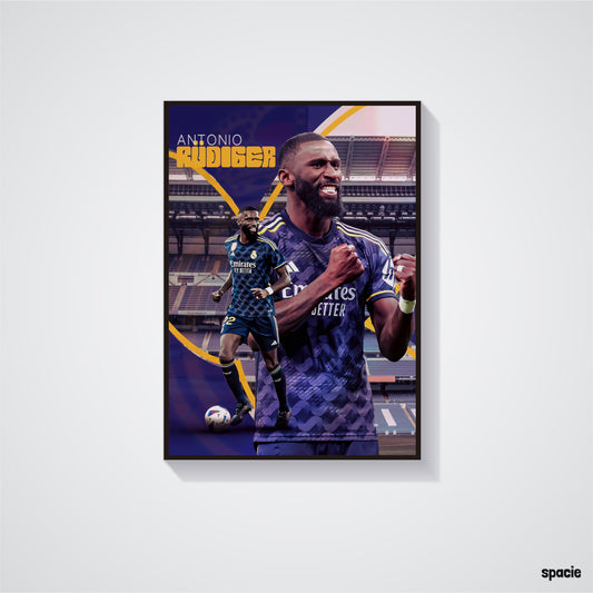 Antonio Rudiger Poster - Football Poster