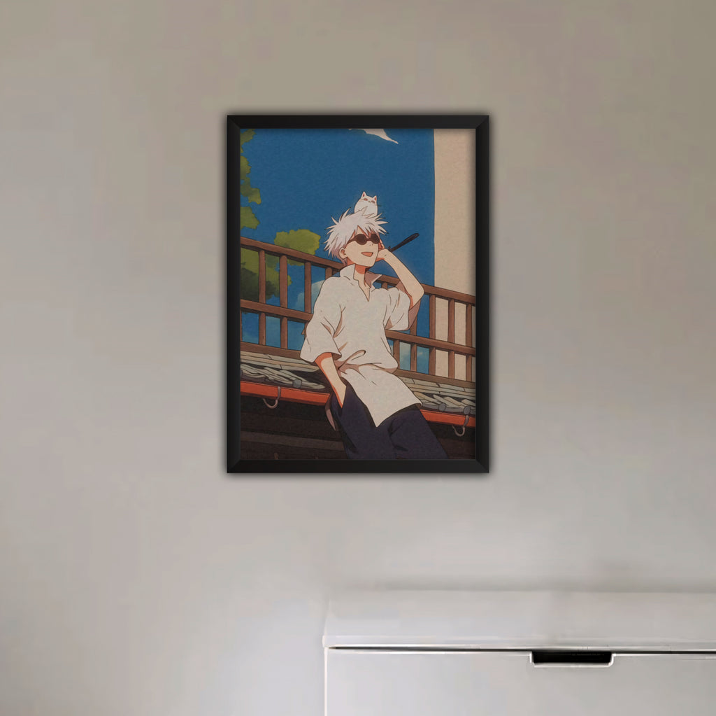 Gojo Jujutsu Kaisen Poster 01
