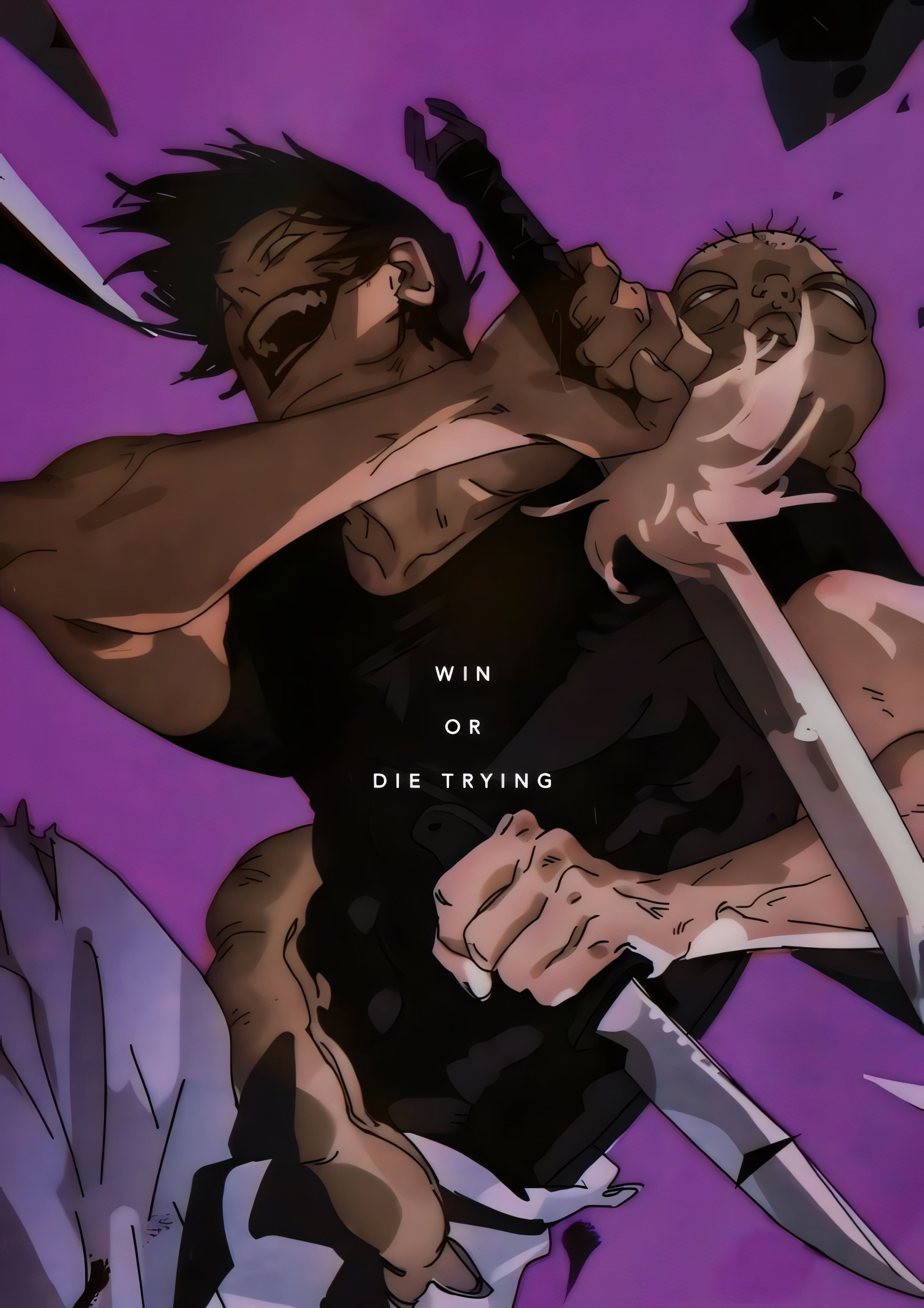 Toji Fushiguro Jujutsu Kaisen Anime Poster
