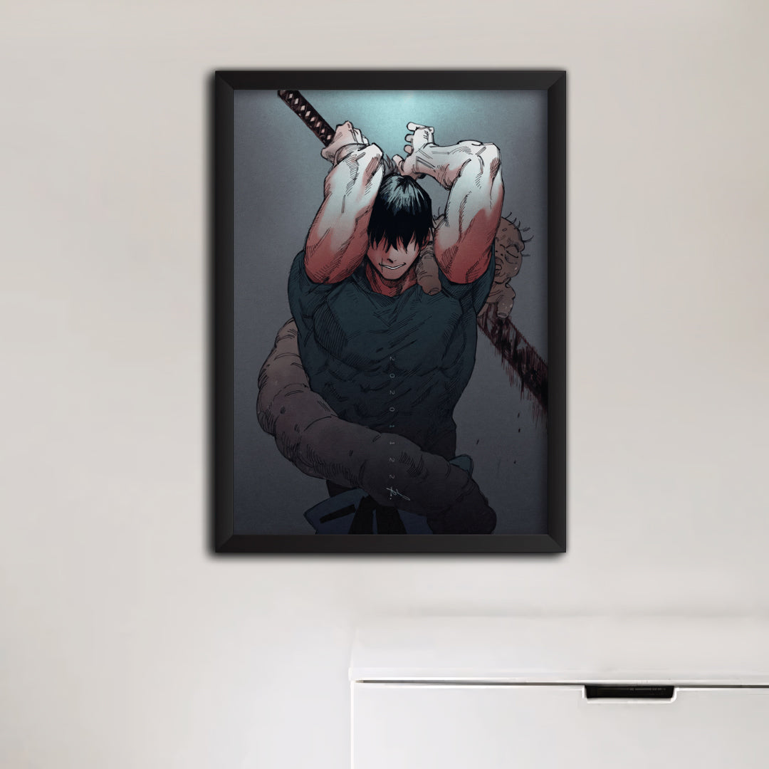 Toji Fushiguro Jujutsu Kaisen Anime Poster