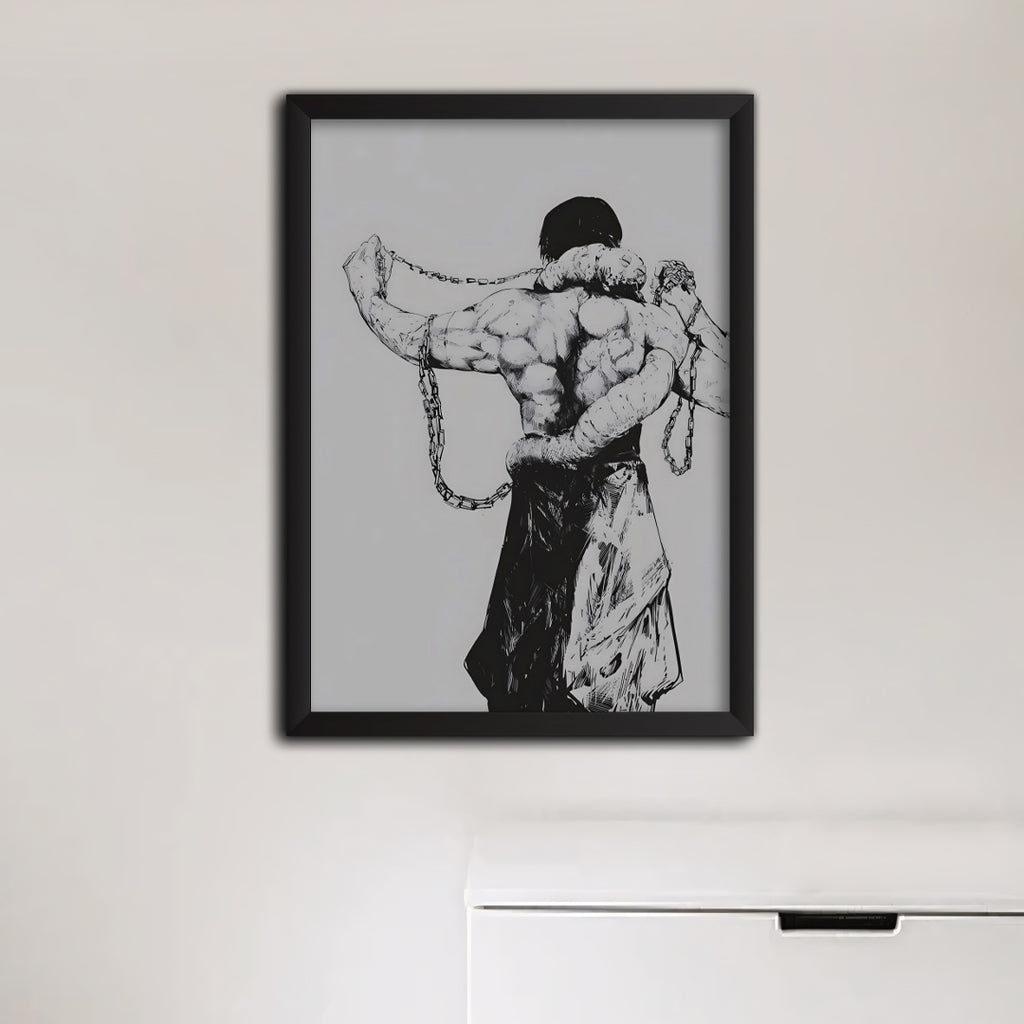 Toji Fushiguro Jujutsu Kaisen Anime Poster