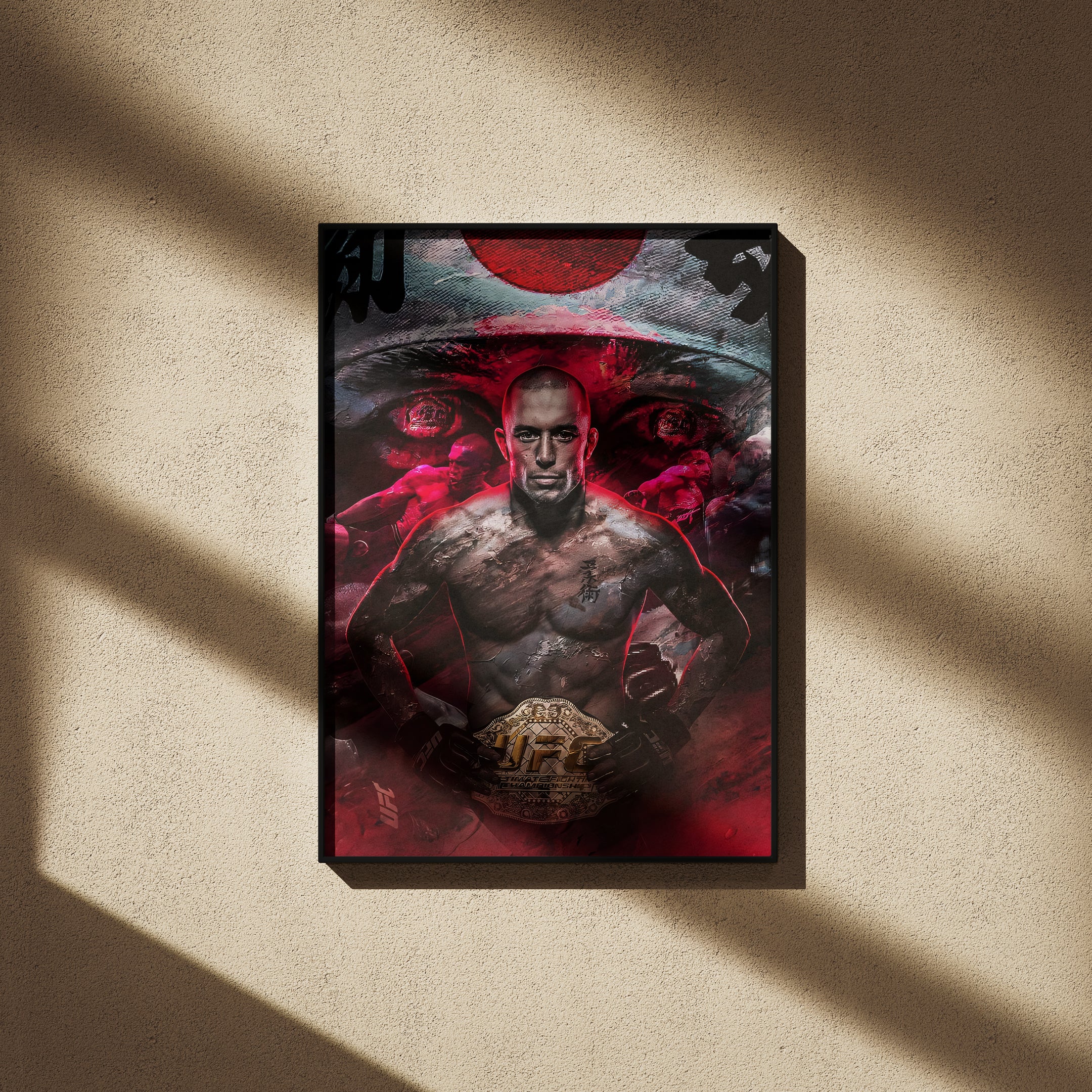 George st-pierre Poster 03