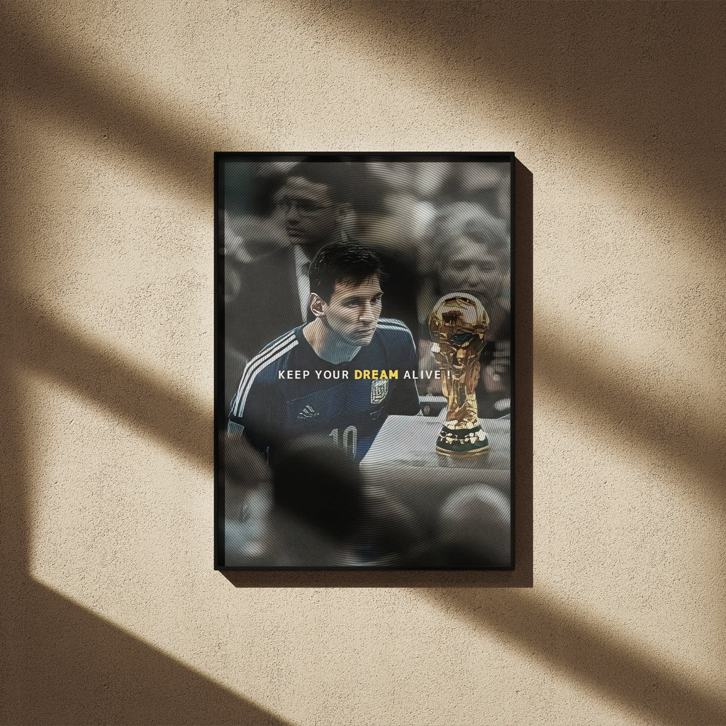 Lionel Messi Poster - Football Poster