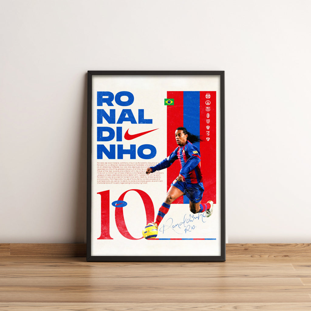 Ronaldinho Poster - Football Poster