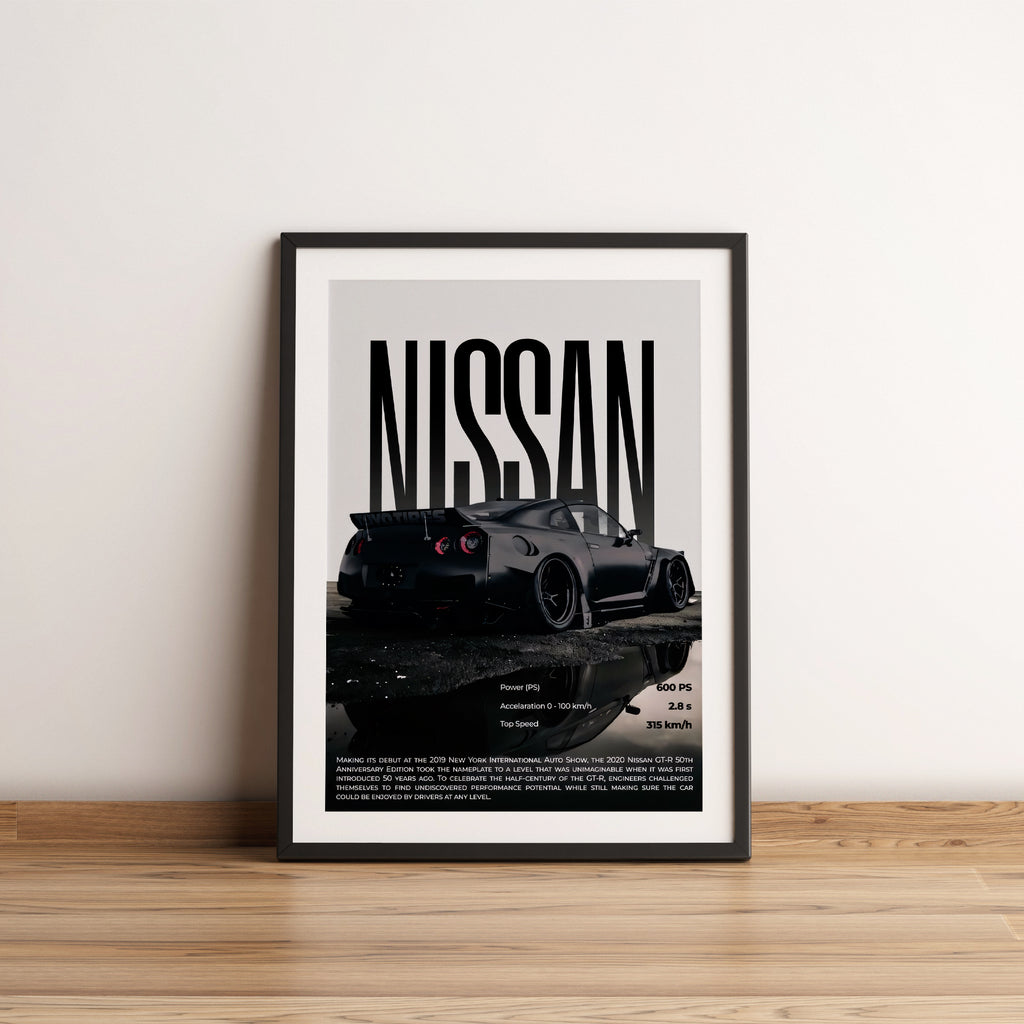 Nissan Skyline GT-R R35 Poster