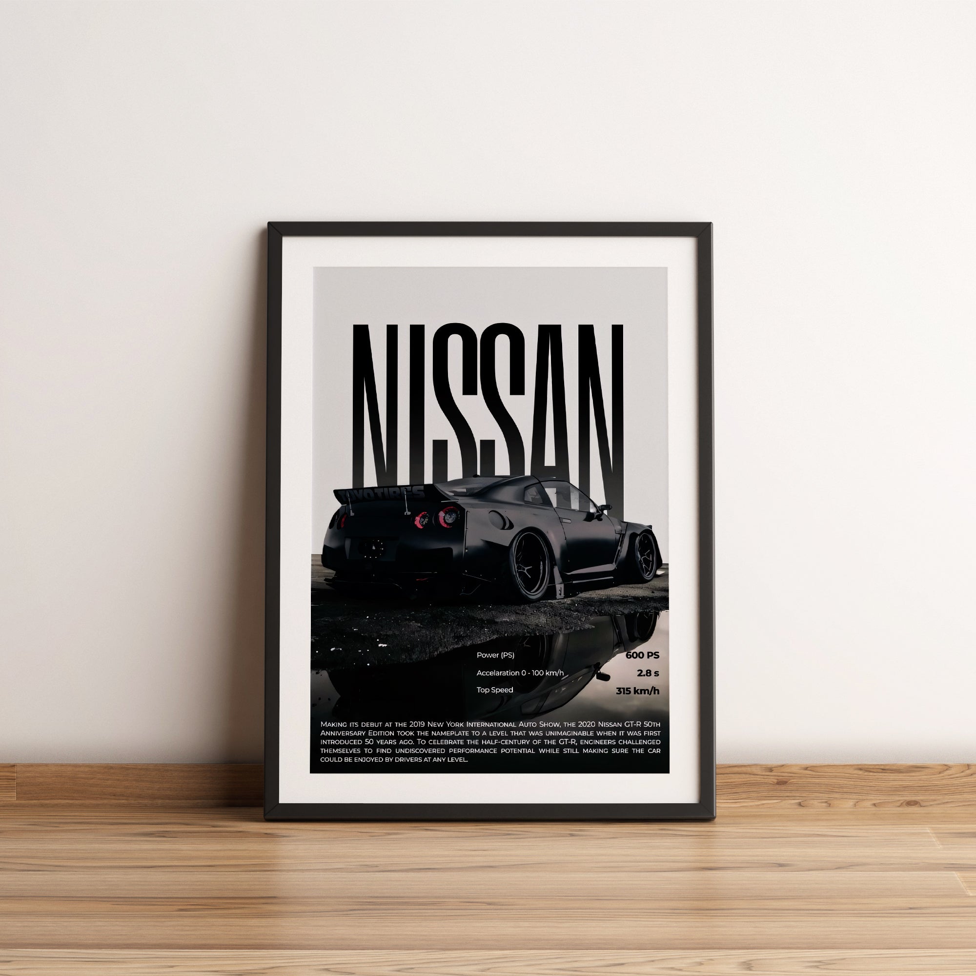 Nissan Skyline GT-R R35 Poster
