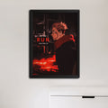 Sukuna Jujutsu Kaisen Anime Poster