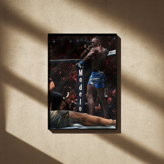 Israel Adesanya UFC Poster 02