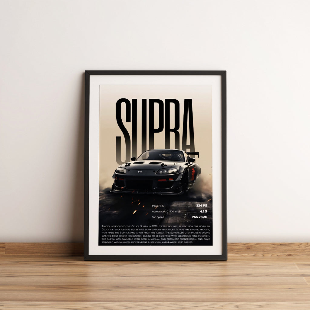 Toyota Supra Poster 02