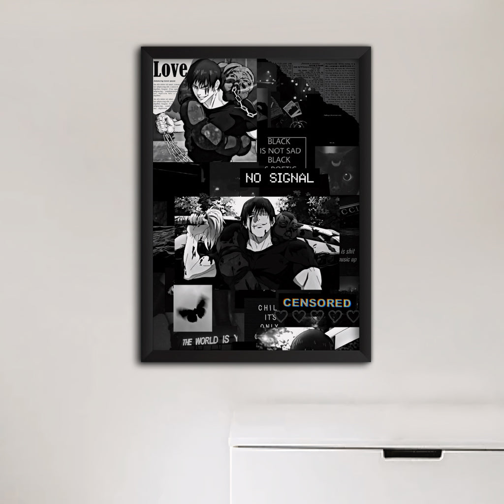 Toji Fushiguro Jujutsu Kaisen Anime Poster