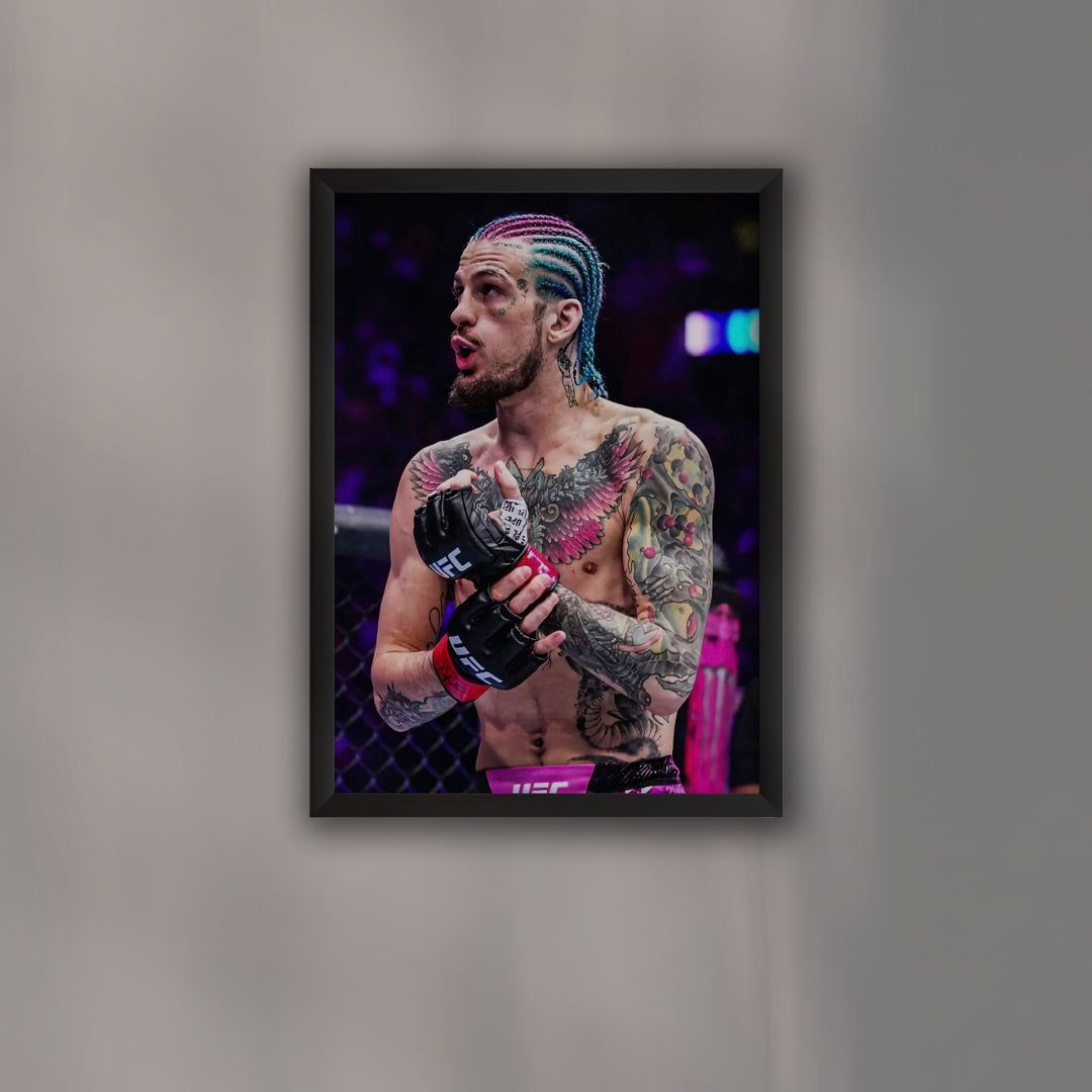 Sean O'Malley UFC Fighter Poster