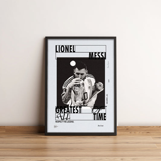 Lionel Messi Poster - Football Poster