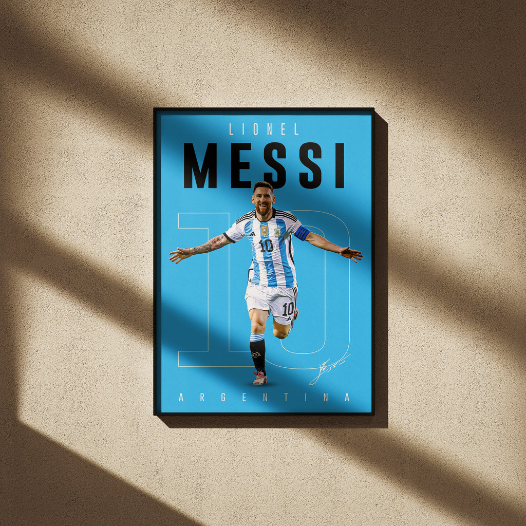 Lionel Messi Poster - Football Poster
