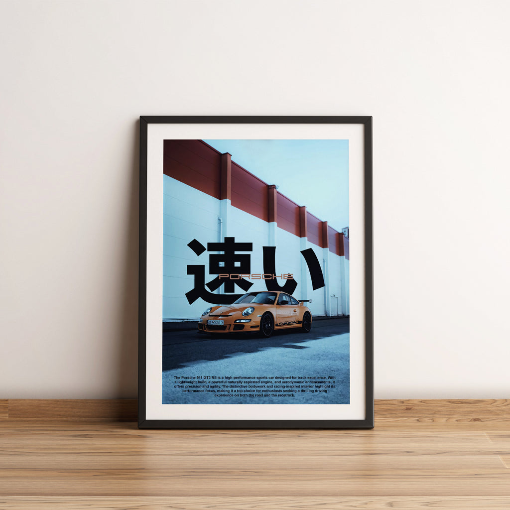 Porsche 911 GT3 Poster 02