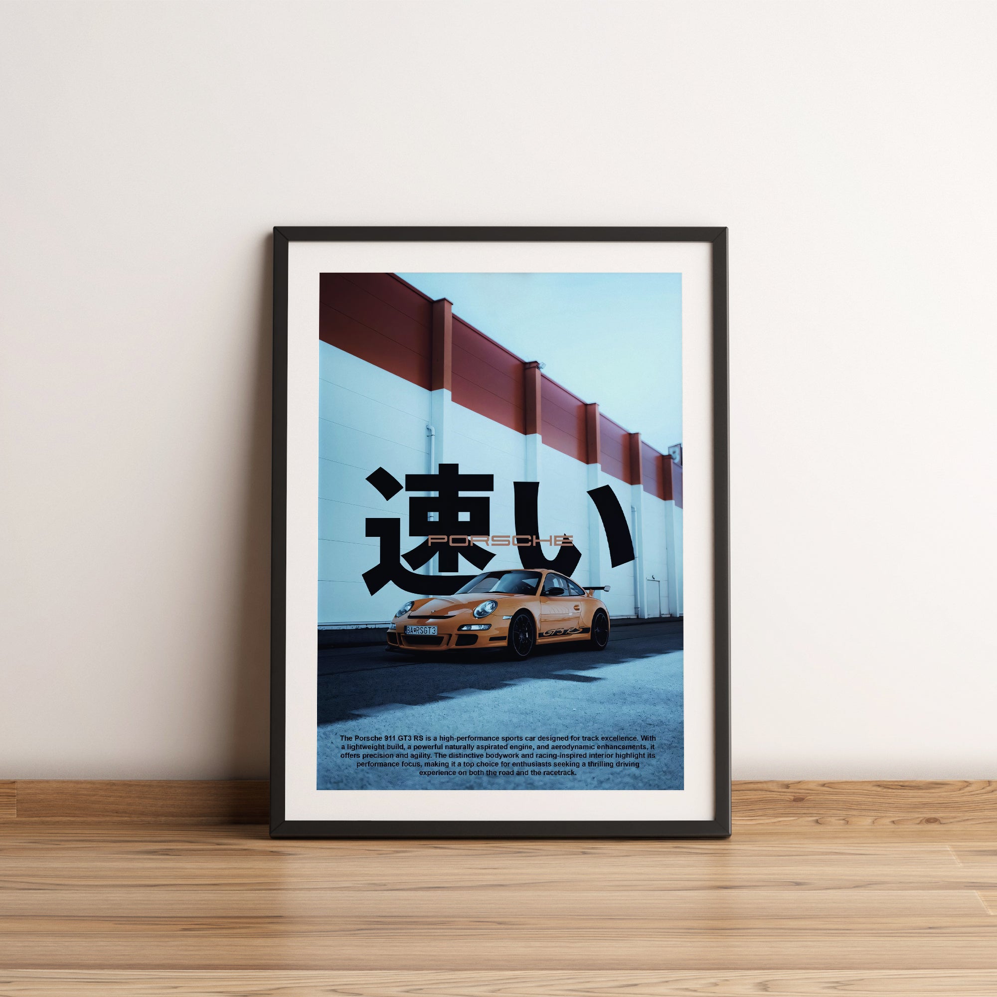 Porsche 911 GT3 Poster 02