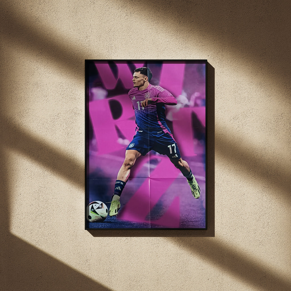 Florian Wirtz Poster - Football Poster