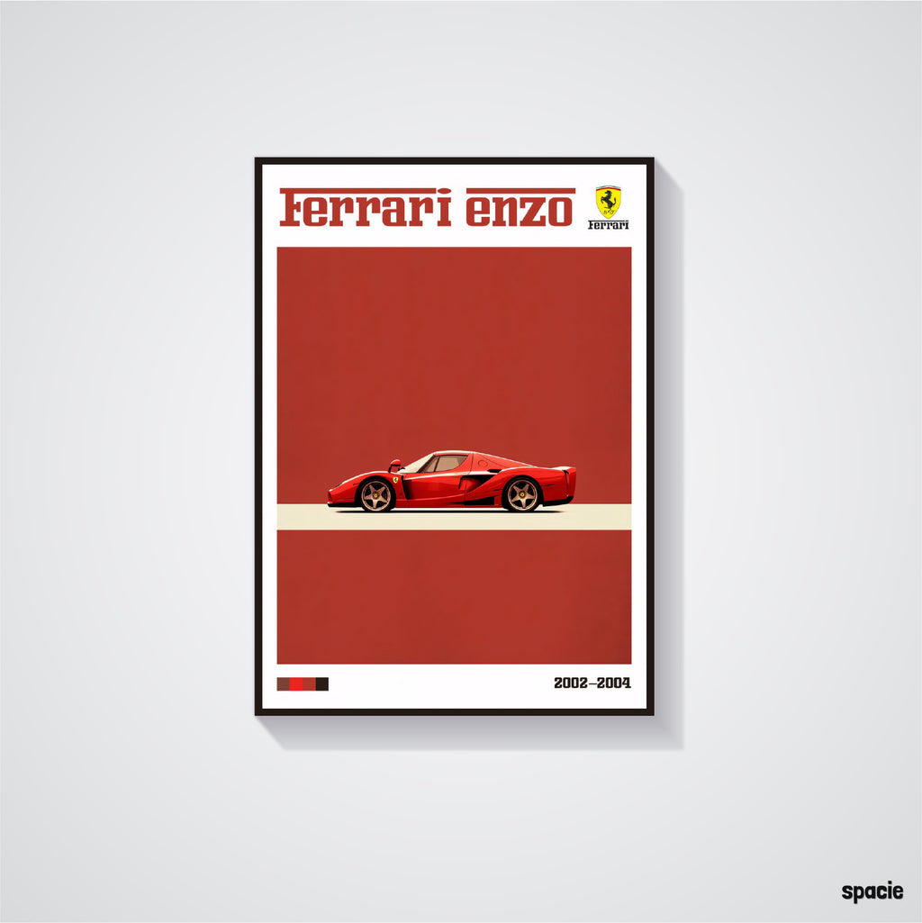 Ferrari Enzo - Supercar Poster