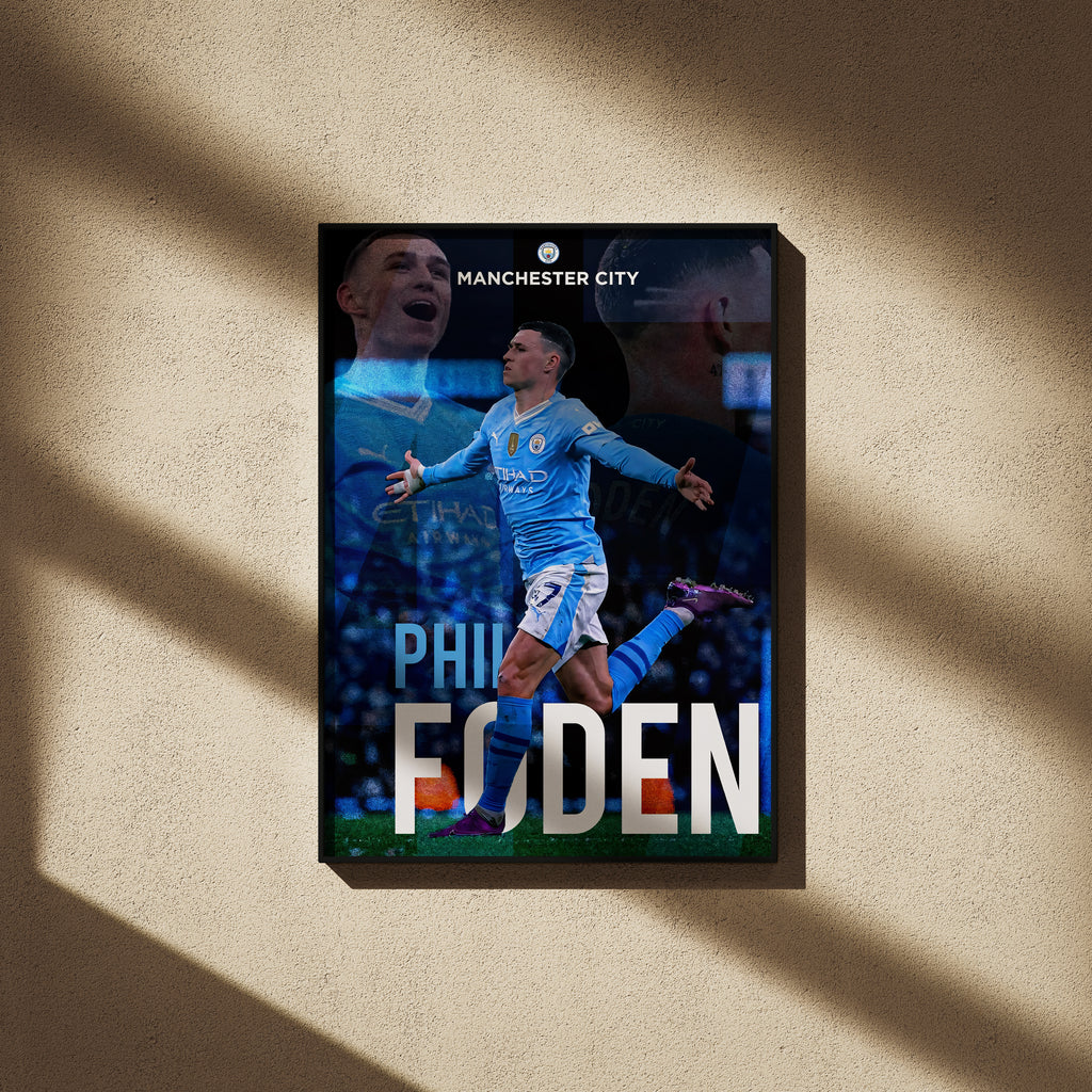 Phil Foden Poster - Football Poster