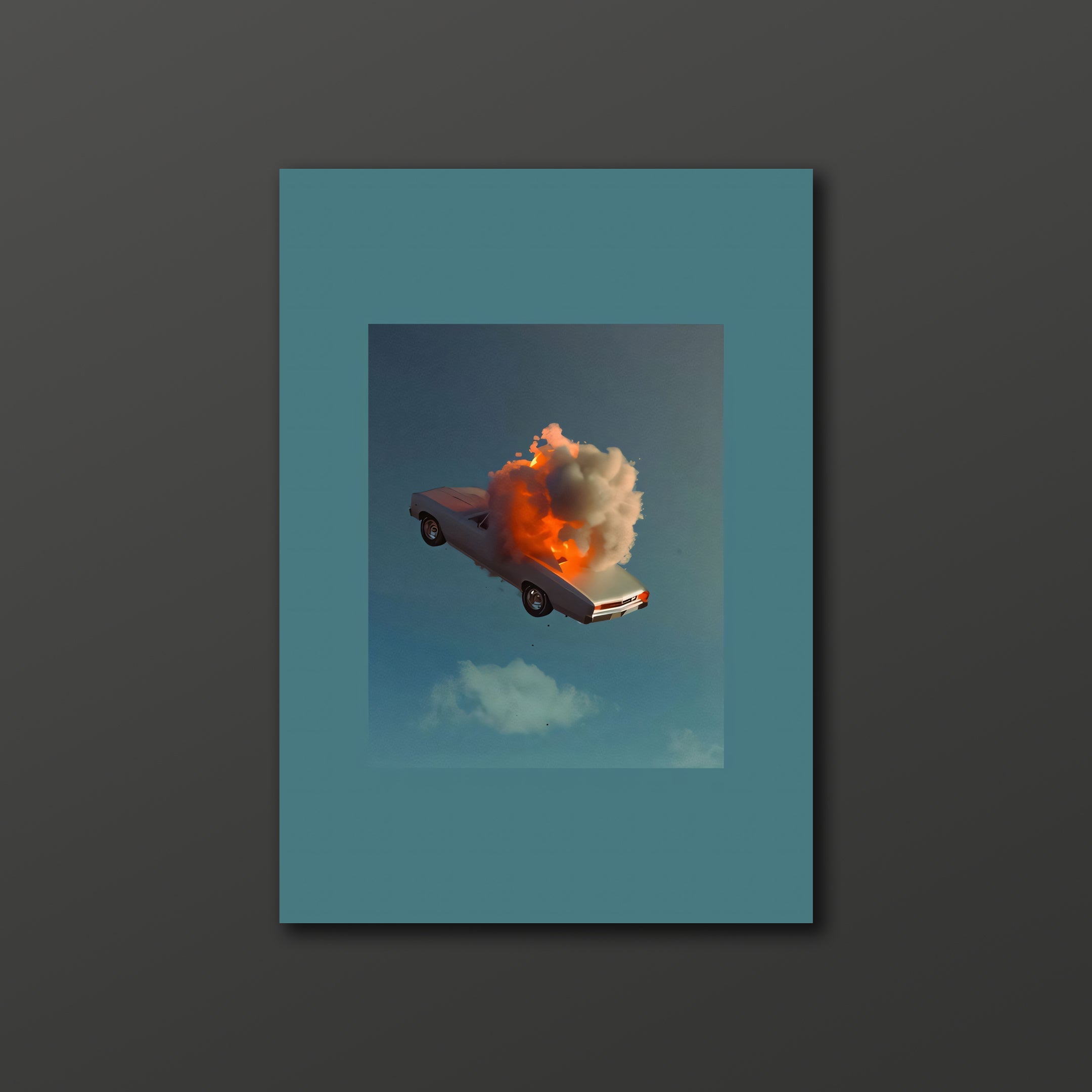 Serene Elegance: Aesthetic Artwork Poster 01