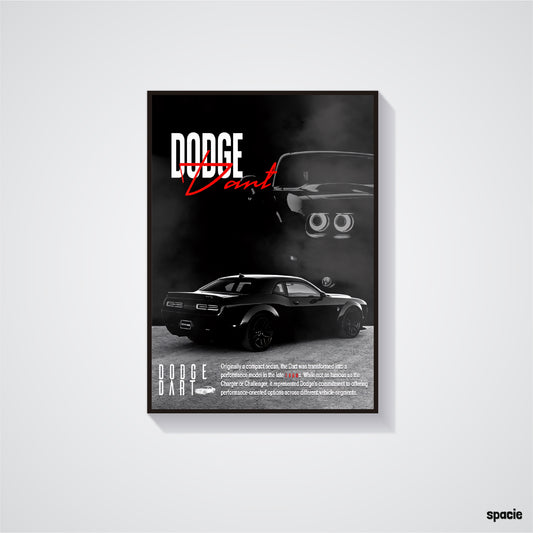 Dodge challenger - Muscle Car Poster