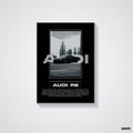 Audi R8 - Sport Car Poster