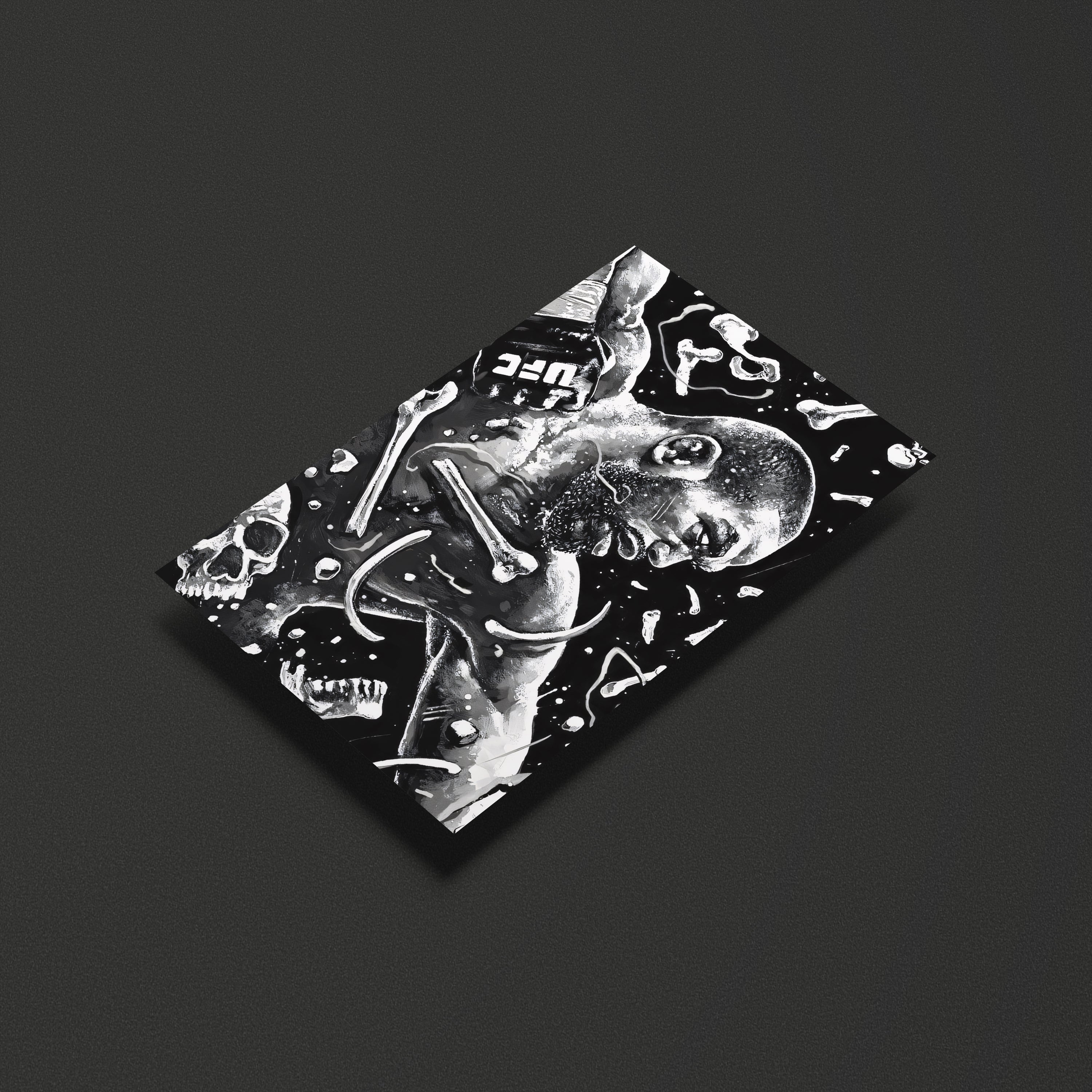 Jon Jones UFC Fighter Poster